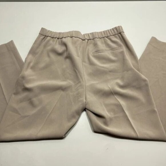 NEW THEORY Womens Pants Cinder Gray Size 8 Treeca Pull-On Admiral Crepe Stretch - Picture 5 of 10